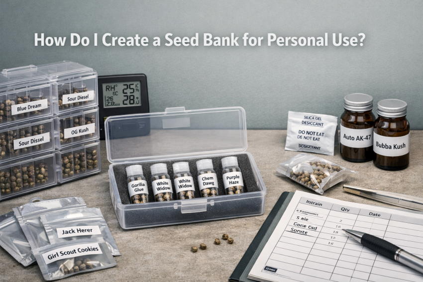 How Do I Create a Seed Bank for Personal Use?