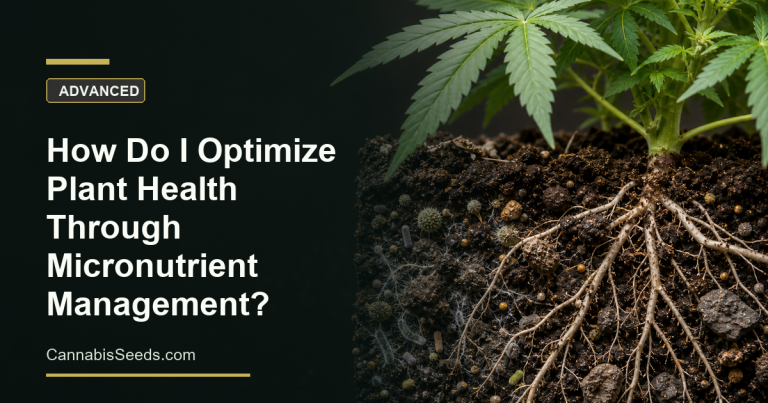 How do I optimize plant health through micronutrient management?