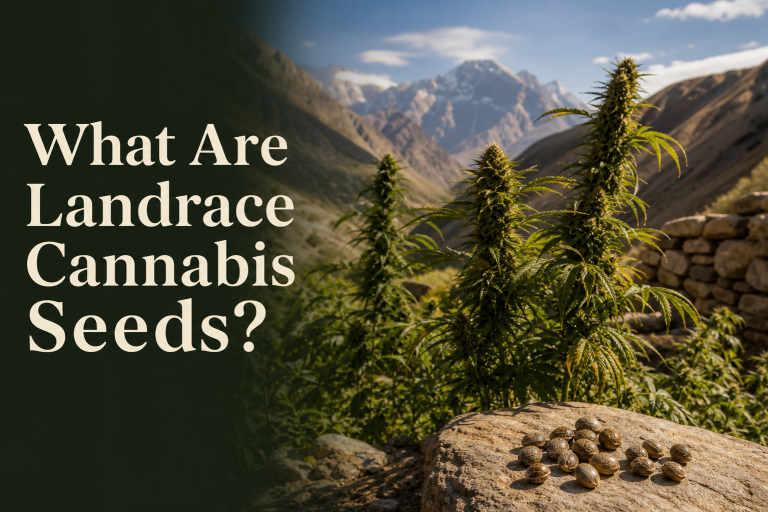 What are landrace cannabis seeds?