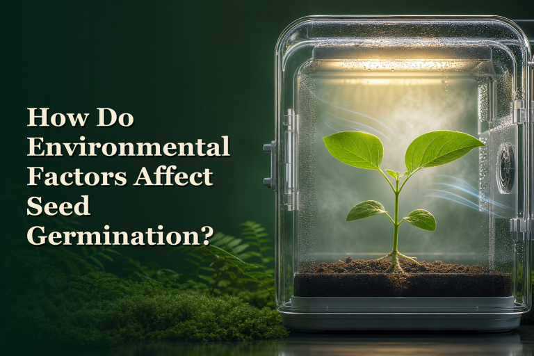 How do environmental factors affect cannabis seed germination?