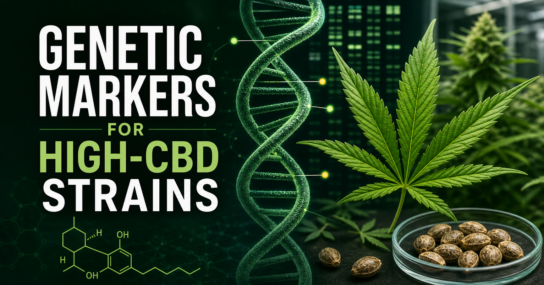 What Are the Genetic Markers for High-CBD Cannabis Strains?