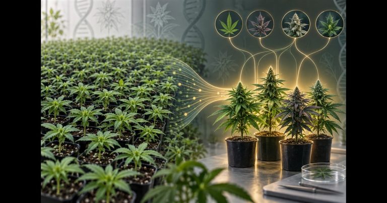 What is effective population size in cannabis breeding?
