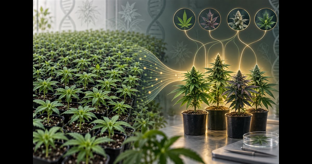 What is effective population size in cannabis breeding?